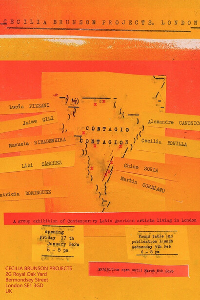 Exhibition poster designed by Jaime Gili.