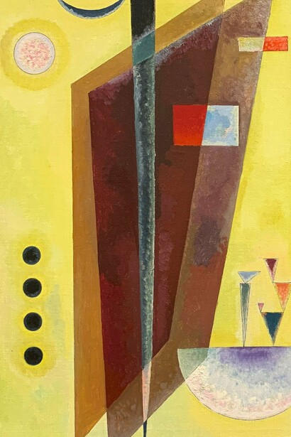 "Alianza interna", Vasili Kandinski, 1929