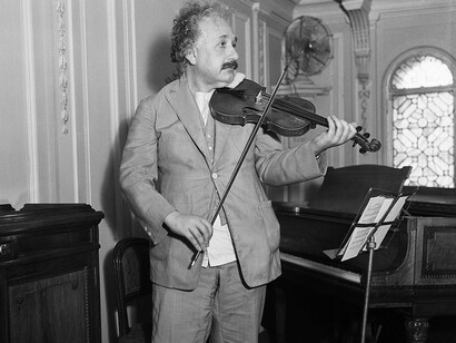 Einstein, consumado violinista