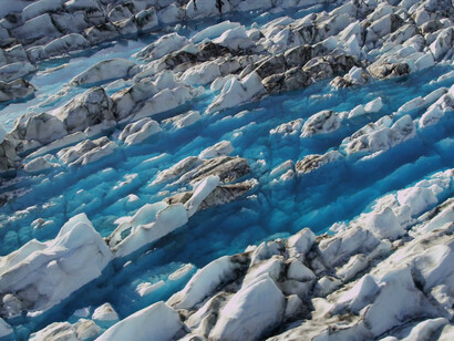 The thawing of glaciers