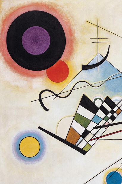 Wassily Kandinsky, Composición VIII (detalle), 1923