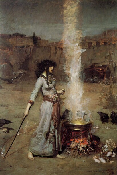 John William Waterhouse, The Magic Circle