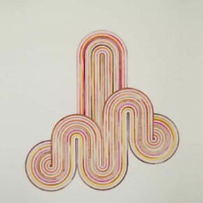 Serena Mitnik-Miller, Untitled (14), 2013, Watercolor on paper, 40 x 30 inches