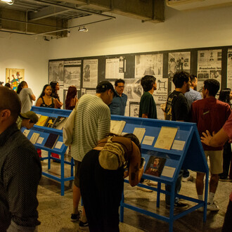 ¡A la gráfica! Experimentar, reproducir, democratizar, vista de exhibición. Cortesía del Museo La Tertulia