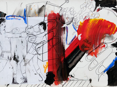 Devin Troy Strother, Clyfford Stills has really nice feet. Courtesy of Good Mother Gallery