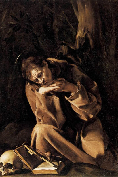 Caravaggio. San Francesco d'Assisi