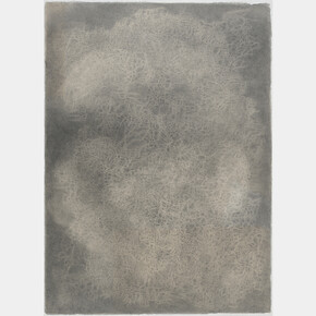 James Nelson, Untitled (detail), 2022, graphite on Gampi paper lined with Kozo paper, 29 1/2 x 21 1/2 inches. Courtesy of the artist and McKenzie Fine Art