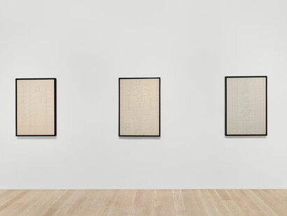 Rubem Valentim, Crossroads: Rubem Valentim’s 1960s, exhibition view. Courtesy of Institute of Contemporary Art
