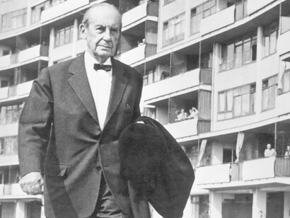 Walter Gropius is often regarded as the arrogant, dour modernist, photograph: Wolfgang Albrecht, Getty Images