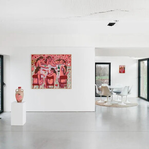 Vanessa Van Meerhaeghe, One size fits most, exhibition view. Courtesy of Verduyn Gallery