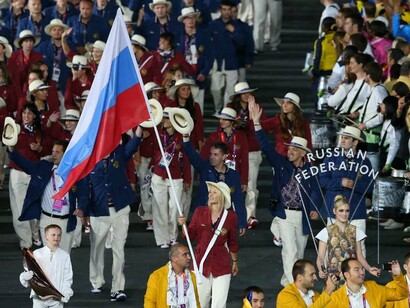 Delegación rusa en los juegos de Sochi