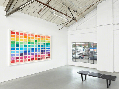 Vik Muniz, Exhibition view. Courtesy of Rena Bransten Gallery