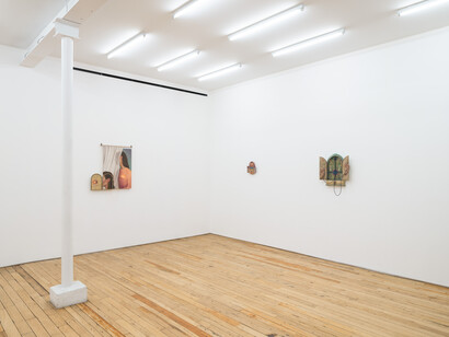 Arghavan Khosravi, What remains, exhibition view. Courtesy of Uffner & Liu Gallery