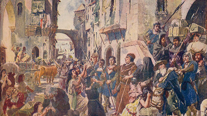 La expulsión de los judíos de Portugal en 1497 vista por Roque Gameiro (1864-1935)