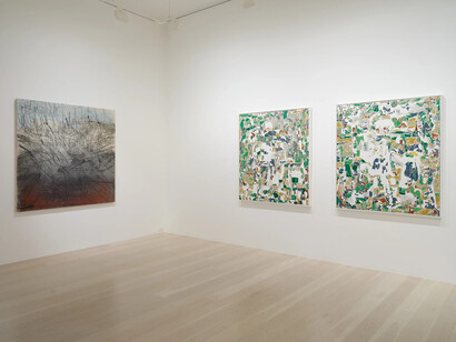 Present tense, exhibition view. Courtesy of Gow Langsford Gallery