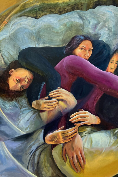 Amélie Peace, Our wives under the sea, 2024. Courtesy of Fredericks & Freiser, NY