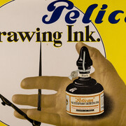 El Lissitzky, Advertisement sign “Pelikan, drawing Ink”, Hannover, 1925. Courtesy of Museum für Kunst und Gewerbe Hamburg