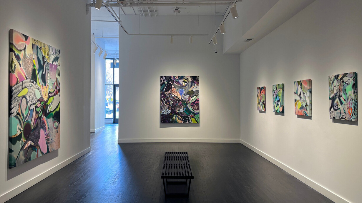 Sophia Belkin, exhibition view. Courtesy of Hemphill Gallery