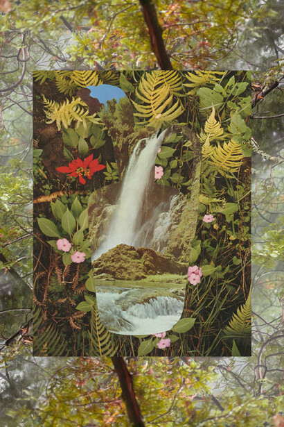 CES Gallery, Doty/Glasco, Fountain of Four Rivers (Upper Canopy), 2015, Matte archival pigment print, archival varnish, 71cm x 53 cm, Courtesy the artist and CES Gallery, Los Angeles