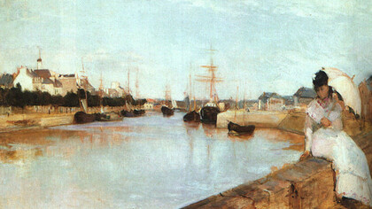 Berthe Morisot, Il porto di Lorient,1868