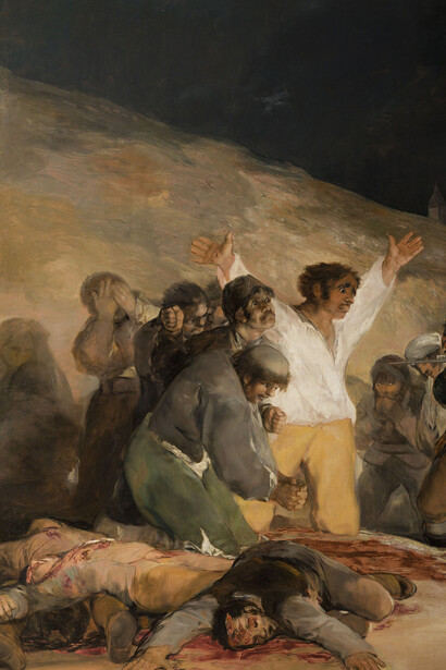 Francisco Goya, El tres de mayo de 1808 (detalle), 1814