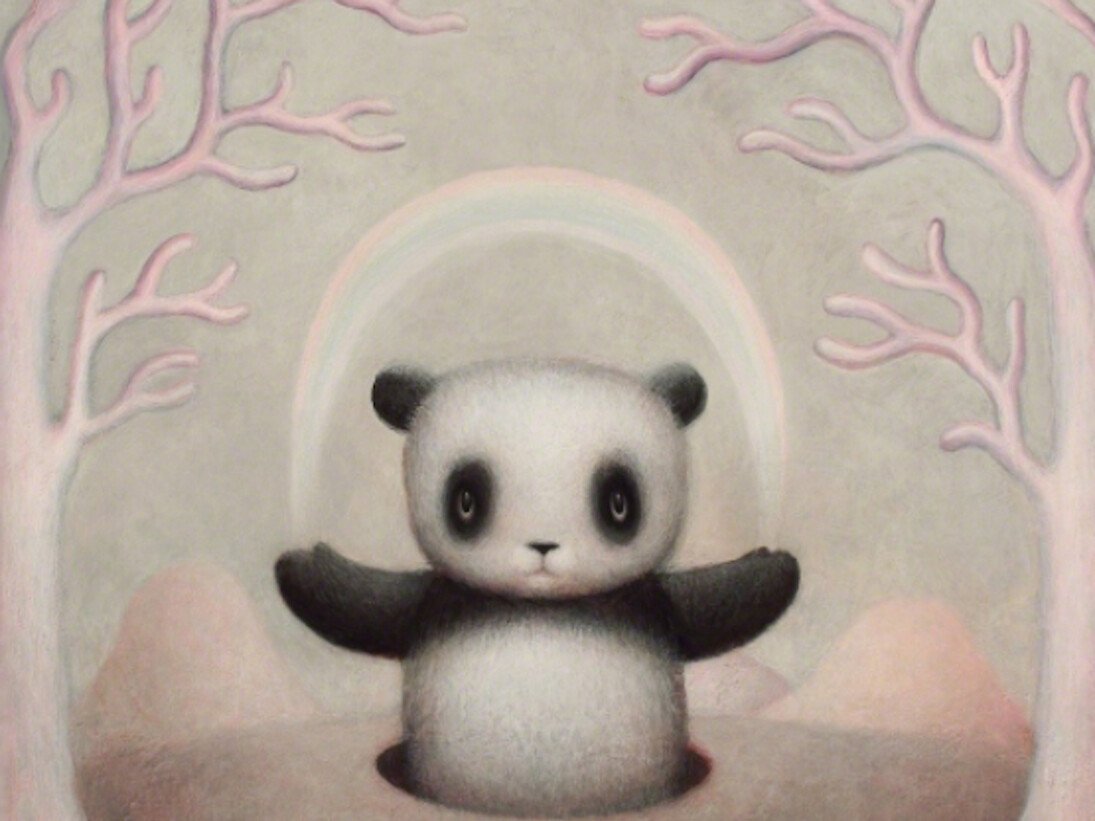 Being a Panda. Courtesy of Flower Pepper Gallery