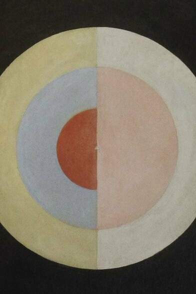 "El cisne n° 16", óleo sobre lienzo, Hilma af Klint, 1915