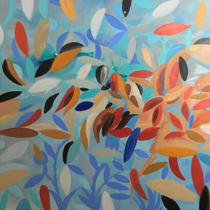 Golden harvest, lasting bloom. Courtesy of Andakulova Gallery