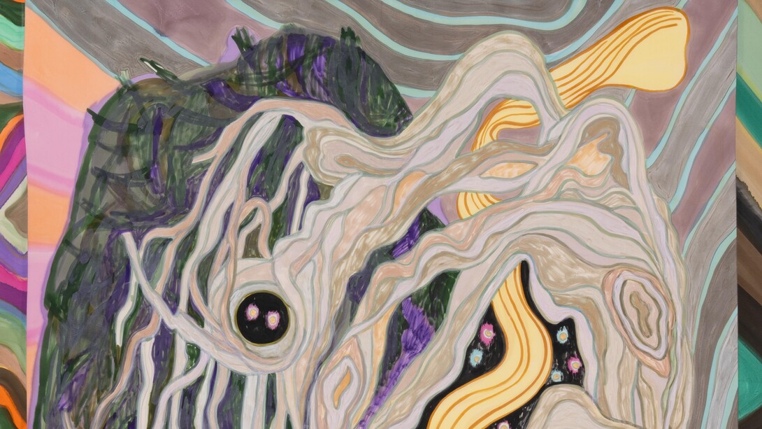 Emma Talbot, Everything is energy. Ancient spirits (detail), 2025. Courtesy of 21Art