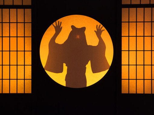 Vue de l'exposition "Enfers et fantômes d'Asie" © musée du quai Branly - Jacques Chirac, photo Gautier Deblonde