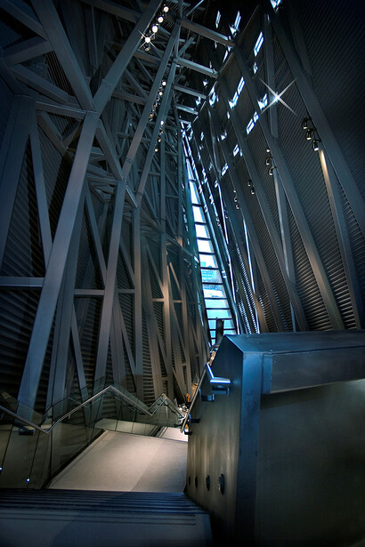 Moriyama regeneration hall, exhibition view. Courtesy of Canadian War Museum