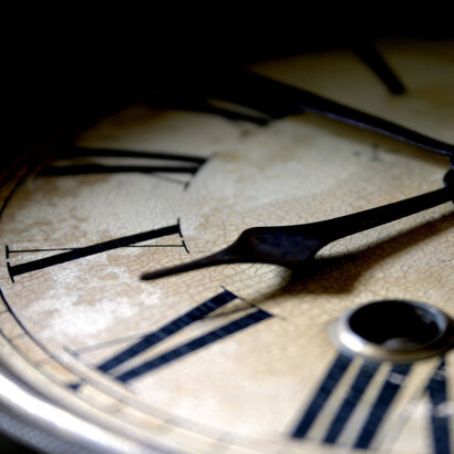 Las agujas de un reloj