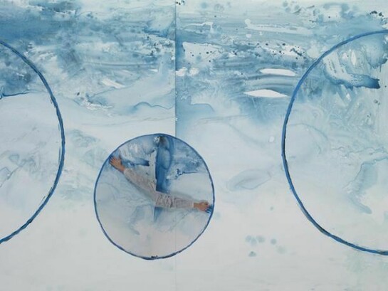 Dominique Figarella, sans titre, 2010, digigraphie et acrylique sur aluminium, 200 x 300 x 1,5 cm