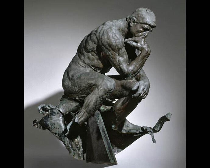 #Rodin100. Courtesy of Cleveland Museum of Art