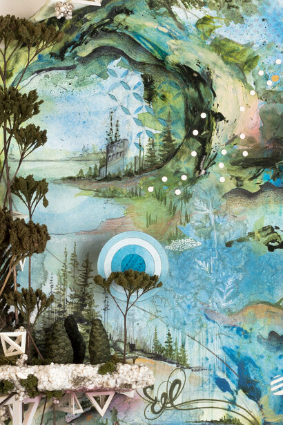 Gregory Euclide, The Extraction of Knowing detail 1, 2019