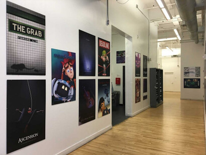 SVA Computer Art: Senior Thesis Projects, exhibition view. Courtesy of School of Visual Arts