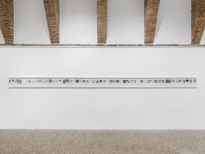 José Antonio Suárez Londoño, Drawing by numbers, vista della mostra. Per gentile concessione della Galleria Continua