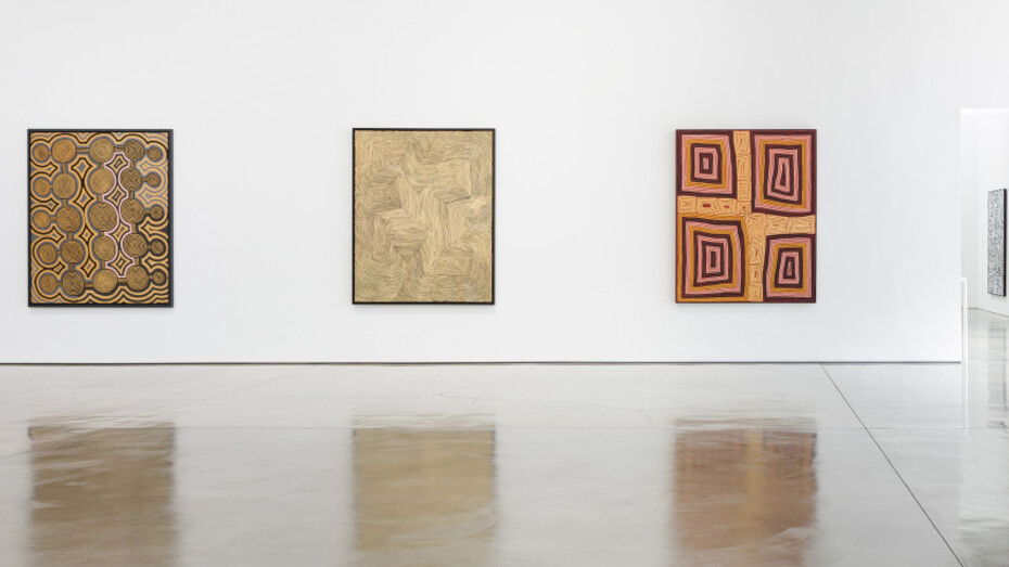 Desert Painters of Australia. Courtesy of Gagosian