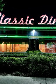 Classic Diner. Fotografía de Lee Vining