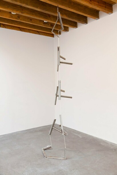 Roman Ondak, Suspended window, 2014. Courtesy of Peter Freeman, Inc. Gallery