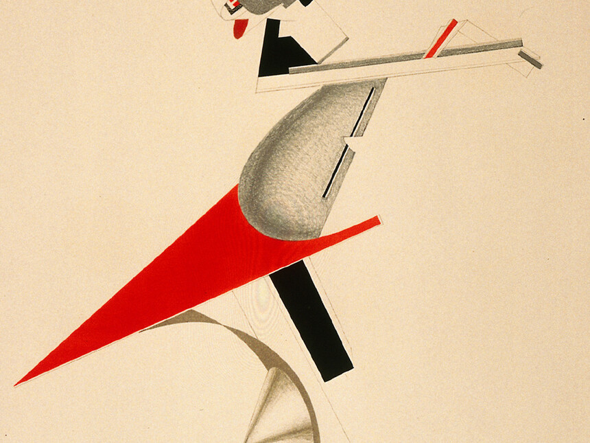 El Lissitzky, The Sentinel from The Three-Dimensional Design of