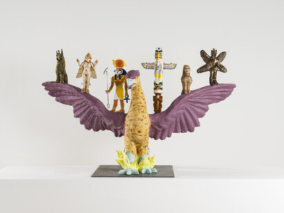 Phoenix, 2016, Glazed ceramic 65 x 102 x 50 cm
