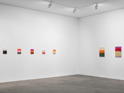 Paulo Monteiro, Ao redor da distância, vista da exposição. Cortesia de Mendes Wood DM