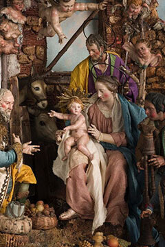 Neapolitan Crèche. Courtesy of Art Institute of Chicago