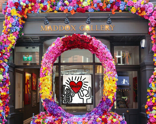 One Love, Exhibition view. Courtesy of Maddox Gallery