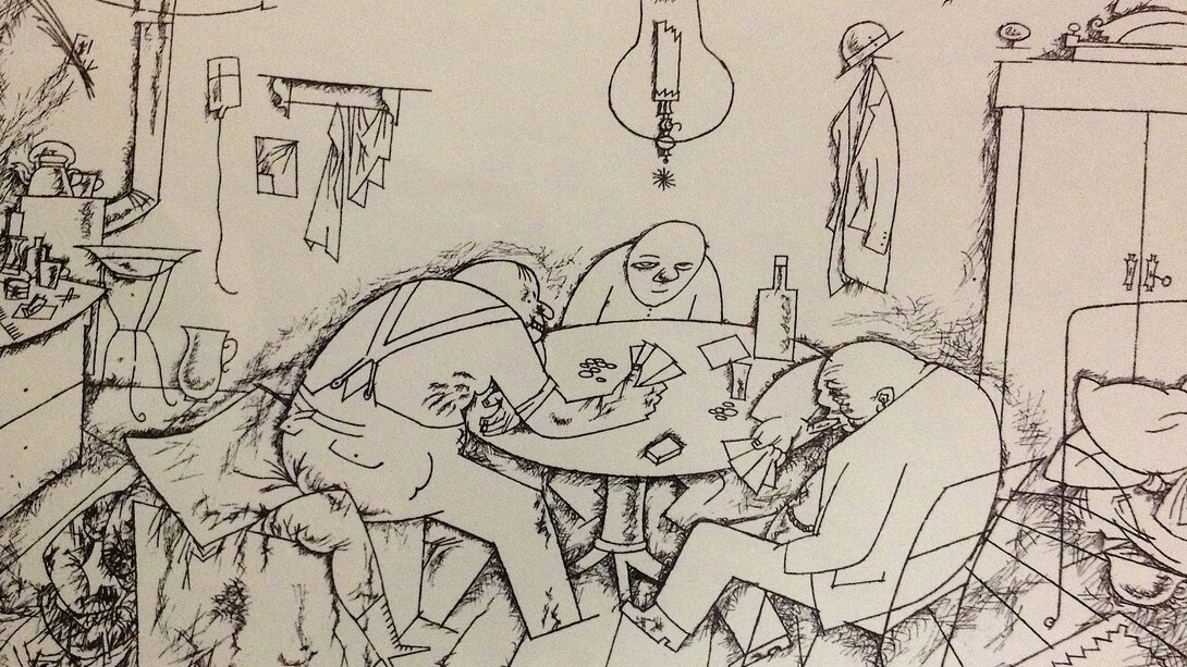 Solomon Nikritin, Study for People’s Court, early 1930’s © State Museum of Contemporary Art-Costakis collection (Thessaloniki -Greece)