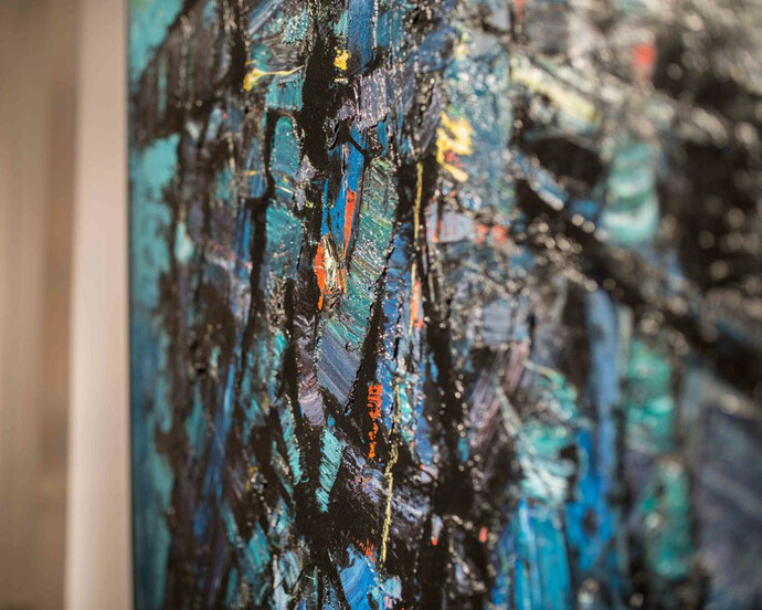 Trans-Channel Crossing UK/EU, Exhibition view. Courtesy of Whitford Fine Art