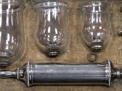 Cupping set from the mid to late 1800s