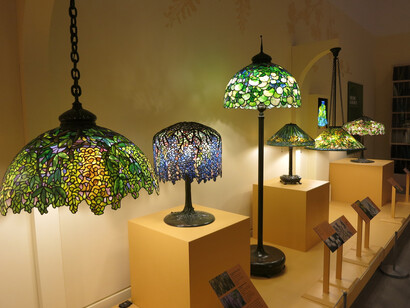A Passion for Tiffany Lamps. Courtesy of Queens Museum 