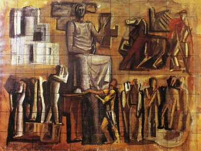 Mario Sironi, Italia corporativa